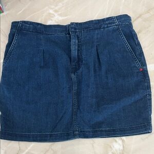 Armani Exchange Dark Blue Denim Skirt